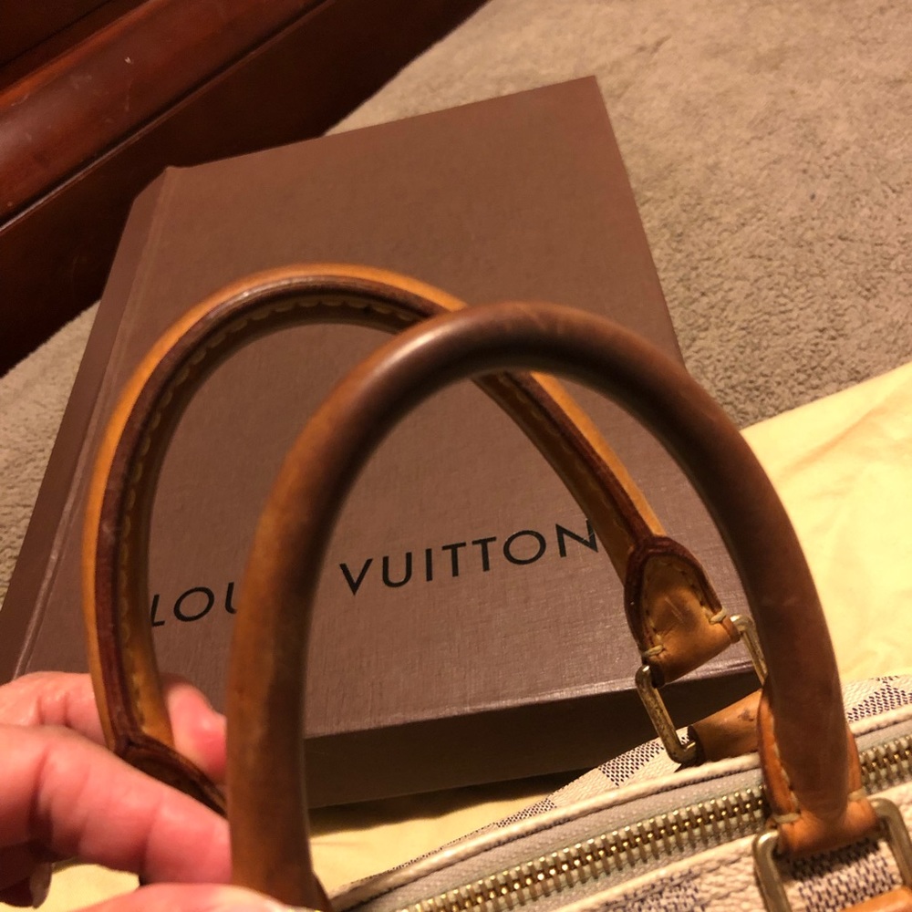 LOUIS VUITTON Damier Azur Speedy